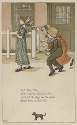 Tell Tale Tit（カラーリトグラフ