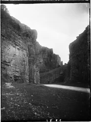 チェダー峡谷、クリフ・ロード、チェダー、セッジムーア、サマセット、22/05/1907