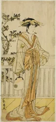 寛政元年（1789）五月、市村座で上演された『三十石与船のはじまり』（？