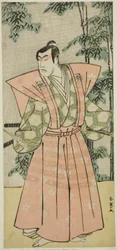 寛政元年（1789）正月、中村座で上演された『江戸の富士 若柳曽我』（？