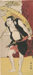 俳優大谷鬼次、1762-1819。