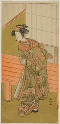 安永5年（1776）11月、市村座で上演された『菅田の花雪の黒虫』（