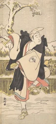 観念仏の尾上松助 1790年頃