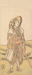 三代目沢村宗十郎 観音神社参詣 1784-88。