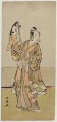 坂東彦三郎3世、1770年代中頃の人形劇。