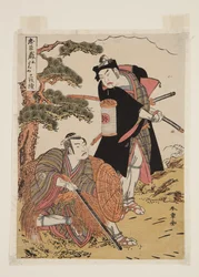 忠臣蔵 第5幕（彩色木版画）