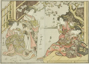 朝日丸屋の娼婦 著書『清露美人合わせ姿鏡』より 1