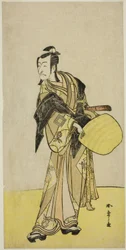 俳優 市川團十郎 五代目 加古川本蔵 『かなでほん中心名残の蔵』 1780年九月中村座