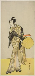 役者市川團十郎 五代目加古川本蔵 『かなでほん中心名残の蔵』 1780年九月中村座
