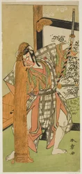 俳優 二代目市川彌生 吉峯宗定役 國の花小野厳持 十一月中村座 1771年