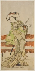 役者 初代尾上菊五郎 十七八〇年 九月中村座 仮名手本忠臣名残の蔵 戸無瀬役