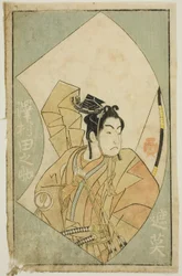 俳優 初代澤村田之助 『絵本舞台扇』より