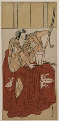 Ichikawa Monnosuke II as Urabe no Suetake, 1781. 