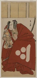 Nakamura Nakazo I as Watanabe no Tsuna, 1781. 