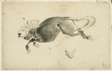 走る馬」1815年～1849年頃（紙にインク