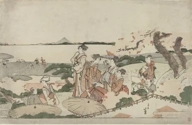 御殿山の桜を愛でる