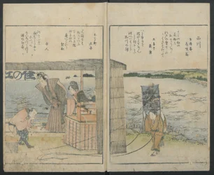 江戸の名所、1800年。