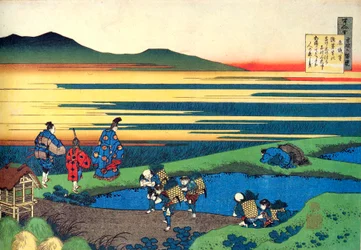 「百人の詩人による百人の詩」シリーズから：サンジヒトシ、c1830。