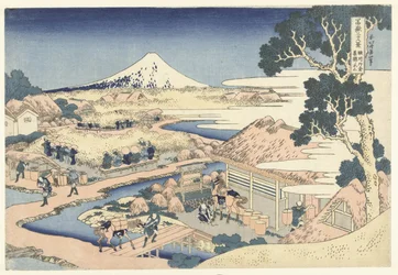 駿河国片倉茶園の富士山 駿州片倉茶園の藤 富嶽三十六景（連載タイトル） 富嶽三十六景