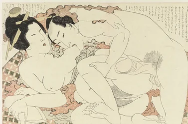 胸を噛む男 - アドニスの植物（シリーズ名） - フクジュソウ（シリーズ名）