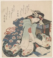 読む女性