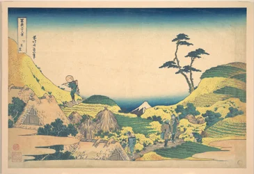 『富嶽三十六景』シリーズより「下目黒（シモメグロ）」