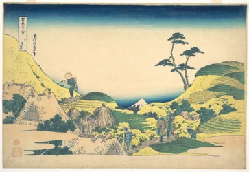 『富嶽三十六景』シリーズより「下目黒（シモメグロ）」