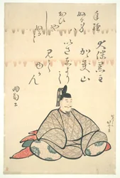 『六詩人像』シリーズより、「大友黒貫」
