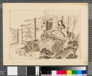 日韓戦の情景 18世紀末～19世紀前半 紙本墨画