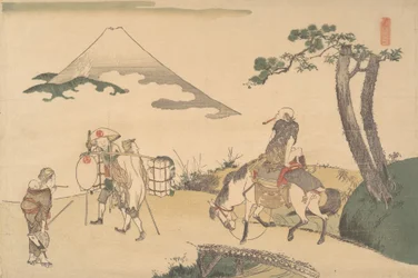 富士山の頂上、カリフォルニア州。 1800年。