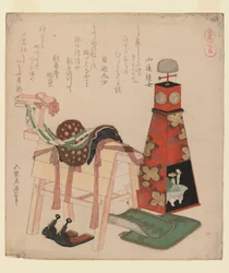 馬、1822年シリーズ（木版画、スリモノ）