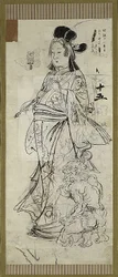 美人」、6つのスケッチのうちの1つ