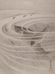 ワールプールの魚、ca。 1887。