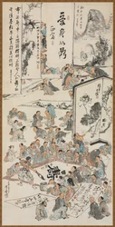絵画パーティー、1880。