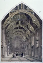 ギルドホール、ロンドン、1870年頃