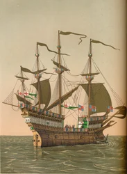 グレート・ハリー」、1520年頃、1849年。  