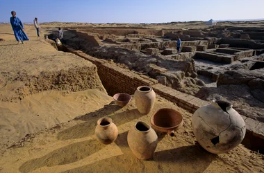 古代集落、フランス使節団、エジプト古王国時代、ダクラ・オアシス、バラト、エジプト
