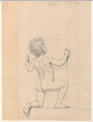 Study for "Genius"、"The Arts"、米国議会図書館、ワシントン D.C.