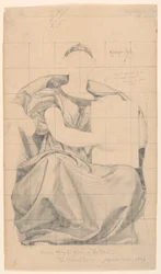 Study for "The State", "The Reign of the Law", 上訴部裁判所、ニューヨーク州ニューヨーク