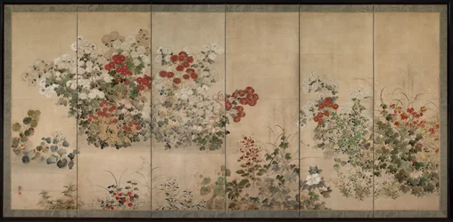 四季の花、1600 年代半ば。