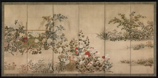 四季の花、1600 年代半ば。