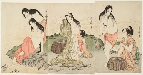 アワビ採りの海女
