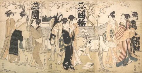 見廻り神社の宝物展示 見廻り神社のオンカイチョウ 1799年