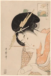 扇屋の花扇 『孔明美人六歌仙』より