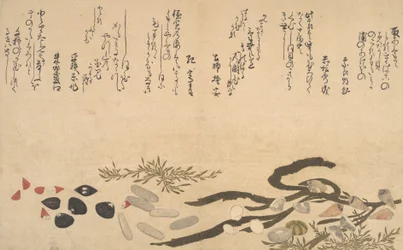 水面下の貝殻、1790年