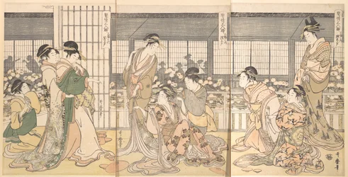 酔っぱらった3人の宮廷人、1790年代