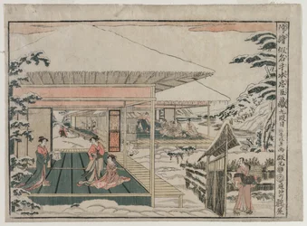 忠臣蔵 第九幕（忠誠の宝庫遠近法画より）