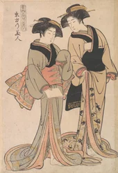 東の美女、カリフォルニア州。 1782年。