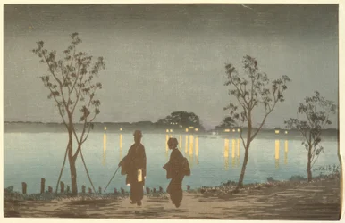 隅田川の夜