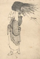 小枝の持ち主、1844～1895年。